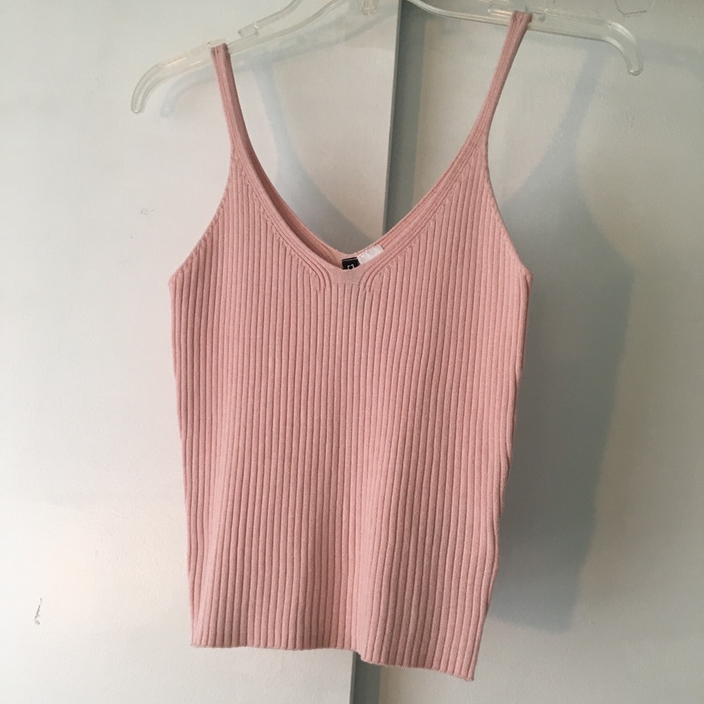 Pink tank top from h&m